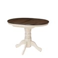 thumbnail image 3 of CorLiving Dillon Extending Oval Wood Pedestal Base Indoor Dining Table with Veneer Top, 3 of 9