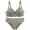 Green, variant on Women Floral Lace Underwear Set Bra and Mid Rise Briefs with Bow Detail Adjustable Straps Everyday Matching Underwear