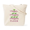 thumbnail image 2 of CafePress - 1 2 3 Margarita Tote Or Beach Bag - Unisex Canvas Tote Bag, Beige, 1-Piece, 2 of 8