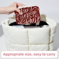 thumbnail image 6 of Valentine's Day Velvet Portable Jewelry Organizer with Removable Compartment - Necklace Holder, Jewelry Box, and Bracelet Holder, 6 of 7
