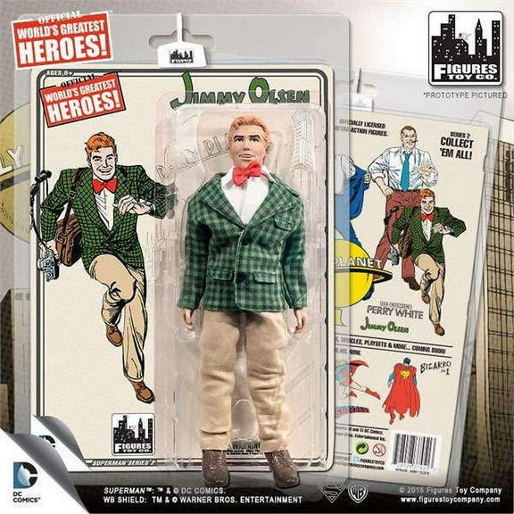 DC World's Greatest Heroes! Series 2 Jimmy Olsen Action Figure