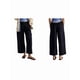 thumbnail image 3 of Pantalones Vaqueros Estilo Barril para Mujer, Informales, Anchos, Elásticos, de Tiro Medio, Estilo Boyfriend, Y2k, Holgados, con Cordón. Negro XXL, 3 of 8