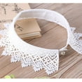 thumbnail image 2 of Women' Detachable Shirt Blouse False Fake Collar Neck - White, as described, 2 of 5