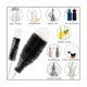 thumbnail image 4 of Cepillo para botellas para limpieza de botellas de 12 tubos de nailon, cepillo de paja, cepillo para botellas, cepillo para botellas, 4 of 7