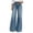 Blue, variant on Vivianyo HD Women's High Waist Wide Leg Jeans, Vintage Light Wash Loose Fit Denim Pants, Women's Blue, Sizes S-2XL