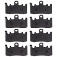 thumbnail image 3 of Niche Front Brake Pad Set for BMW R1200GS Semi-Metallic Motorcycle 4 Pack 519-KPA2446D, 3 of 5