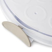 Better Homes & Gardens Round Cake Carrier with Clear Plastic Cover, 13 Diameter, Dishwasher Safe, Best Used for Leftover Storage and Party Transportation