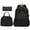 CC03_Black, variant on Resicozy 3 Pcs Backpack Bookbag Casual Lightweight Travel Rucksack Daypack Backpacks for Teens College Bags Backpack 2026 White
