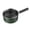 GREEN, variant on ECHOVIVI Nonstick Sauce Pan with Glass Lid, 2-Quart Aluminum Saucepan, Small Induction Cookware for Simmering & Sauces, Black