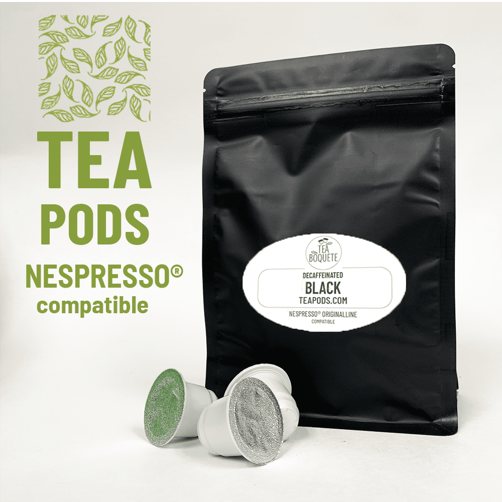Decaffeinated Black tea pods Nespresso compatible