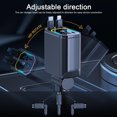 thumbnail image 4 of Cargador de coche CODEYO retráctil USB C 65W PD con luz RGB, 4 of 7
