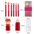 thumbnail image 2 of Pinceaux de Maquillage de Voyage, Mini Ensemble de Pinceaux de Maquillage, 2 of 5