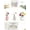 3pcs-a, variant on Mini Fridge Magnet Vases for Flowers, Mini Magnetic Vases – Mini Ceramics Vase Fridge Magnet, Cute Tiny 3D Flower Vases for Kitchen Refrigerator Home Decoration