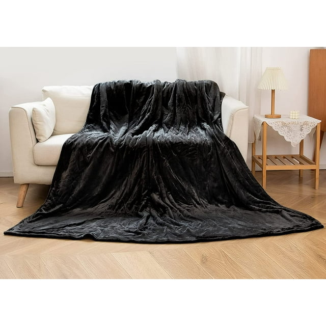 DEANDAWN Electric Heated Blanket, Full Size 50'' x 60'', Green, Extra-Warm Lightweight Cozy Luxury, Machine Washable, 3 Heating Levels, Auto-Off