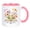 Pink, variant on Enjoy The Next Chapter 2026 Ceramic Coffee Mug for Women, NEW Funny Floral Book 11oz Coffee Cup Gifts for Coworker, Retirement Farewell Mug Gifts, Going Away Good Luck Graduation Present