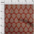 thumbnail image 2 of oneOone Viscose Chiffon Maroon Fabric Block Sewing Craft Projects Fabric Prints By Yard 42 Inch Wide-US, 2 of 5