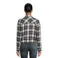 thumbnail image 3 of Self Esteem Juniors Plaid Button-Up Shirt, 3 of 5