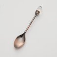thumbnail image 1 of 1 regalo de pc artesanías de aleación de zinc creativas Flor retro tallado decoración helado taza de café cuchara agitadora, 1 of 2