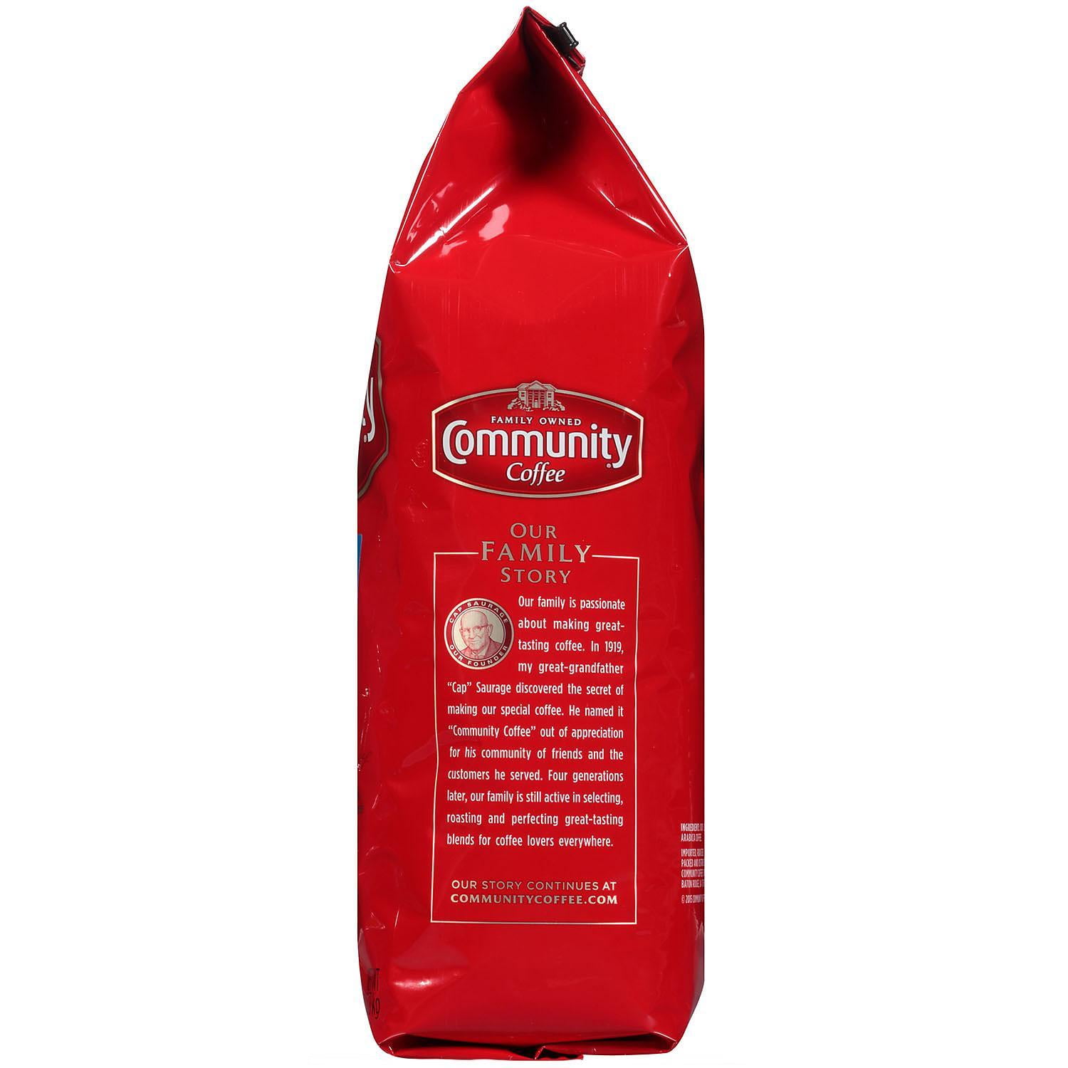 Community Coffee Premium Ground Coffee, Breakfast Blend Medium Roast, 40 Ounce