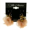 thumbnail image 2 of Mi Amore Leaf Dangle-Earrings Pink/Gold-Tone, 2 of 3