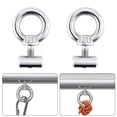 thumbnail image 4 of 2 Pcs Butées de Rail de Store Arrêts Véhicule Récréatif Caravane Argent Acier Inoxydable M4 X Diamètre 12mm X 6mm Pièces de Véhicule Récréatif RV, Facile à Utiliser, 4 of 7