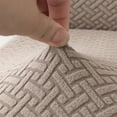 thumbnail image 5 of Elastic Chair Cover for Dining Room Wedding Banquet Hotel Solid Jacquard Chair Cover Stretch Chair Cover, 5 of 7