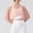 Pink, variant on Swimwear Cover Up for Women Under $10 All Seasons Long Sleeve Round-Neck Solid Color Breathable Exercise Sports Yoga Cover Ups