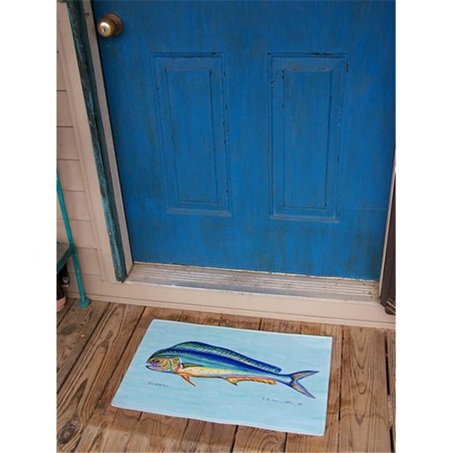 Tapis de Porte de Poisson de Dauphin 30" x50"