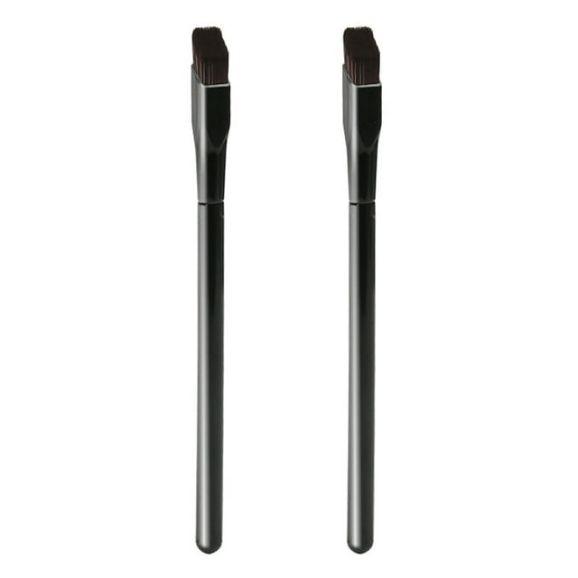 2 uds cepillo de cejas multifunción cepillo de cejas corrector tridimensional cepillo de maquillaje cepillo de línea de cejas en ángulo