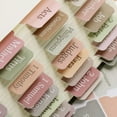 Decorative Tabs For Women ( 75 Stickers) Earth Tone Neutral Gold Foil ...