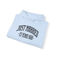 thumbnail image 4 of 15th Anniversary 15 Years Wedding Married Hoodie, Gifts, Hooded Sweatshirt, 4 of 4