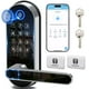 thumbnail image 1 of Cerradura inteligente con teclado de entrada sin llave: cerradura de puerta digital con código de acceso, manija de puerta electrónica, perilla de puerta biométrica para puerta de entrada, puerta de d, 1 of 5