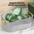 thumbnail image 4 of Bwomeauty Kitchen Gadgets, Storage Basket Transparent Sundry Snacks Cosmetic Organizer, Mens Gifts, 6x9x3.5inch, 4 of 6