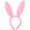 Pink, variant on Miangastore 1Pcs Plush Design Rabbit Ear Headband Soft Fleece For Infants Toddlers Teens And Adults