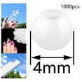 thumbnail image 3 of HOMYL 3xImitation Pearl Beads Spacer Beads for Jewelry Making White 4mm 1000pcs, 3 of 8