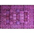 thumbnail image 1 of Ahgly Company Indoor Rectangle Persian Purple Traditional Area Rugs, 2' x 4', 1 of 4