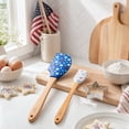thumbnail image 4 of Cook with Color 3-Piece Patriotic Spatula and Star Cookie Cutter Set, Stars and Bows, 4 of 5