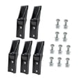 thumbnail image 3 of Rongfmy 5x Mini Excavator Bucket Teeth Accessory Professional Easy to Install Grass Rake Tilt Bucket Steel Hardware Ripper Attachment 10T, 3 of 9