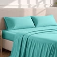 thumbnail image 3 of Bare Home Pillowcase Set - Premium 1800 Collection - Double Brushed - Ultra Soft - Standard Size, Turquoise, 2 Count, 3 of 8