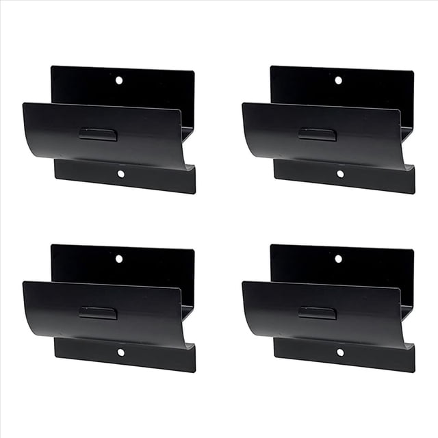 Percha de Escalera de Alta Resistencia, de Escalera de Montaje en Pared para Almacenamiento de Escaleras, Perchas de Carretilla para Pared de Garaje, 4 Paquete