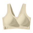thumbnail image 6 of Endives Jelly Bra for Women Wireless Full Coverage Support Bra Back Hook Closure Soft Everyday Sleep Bra for Large Bust M, 6 of 6