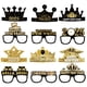 thumbnail image 3 of 12 pcs New Year Eyeglasses Happy New Year Hat Shaped Sunglasses Photo Booth Props for New Year's Eve Party Decorations, 3 of 5
