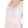 thumbnail image 6 of ThePirateDressing Women's Renaissance Medieval Tiered Dress with Bell Sleeves, 6 of 7