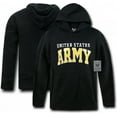 thumbnail image 2 of rapdom united states army pullover mens hoodie [black - 2xl], 2 of 2