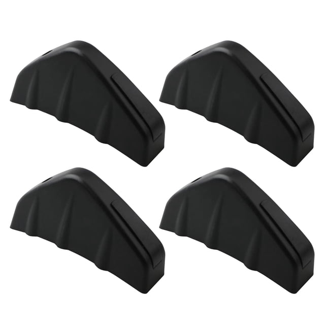 Difusor de Parachoques Trasero 4PCS Divisor de de de Coche Universal (color Negro), Resistente a