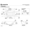thumbnail image 4 of Kingston Brass VTPN603219T 60-Inch Acrylic Rectangular Drop-In Tub with Anti-Skid Surface in Glossy White, 4 of 7