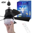 thumbnail image 1 of SHANGYU Ceiling Fans with Lights and Remote, Screw in Ceiling Fan, Remote Control Dimmable LED Fan Light Ceiling, Base Screw in Ceiling Fan Light, 2-in-1 Ceiling Fan with Illumination, 3 Speed Fan, 1 of 8
