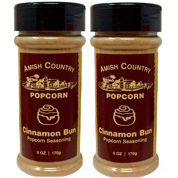Amish Country Popcorn Cinnamon Bun Seasoning 2/6oz,