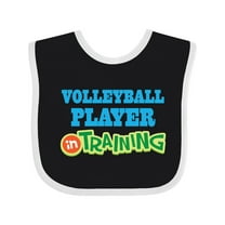 Inktastic Volleyball Player Kids Boys or Girls Baby Bib