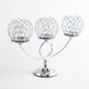 thumbnail image 4 of Candebro Candebro Candebro de 3 brazos de cristal Adorno de boda Pta Sunnimix Candelabros de cristal, 4 of 7